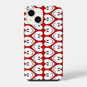 Funda Para iPhone 14 Cara Feliz Corazón
