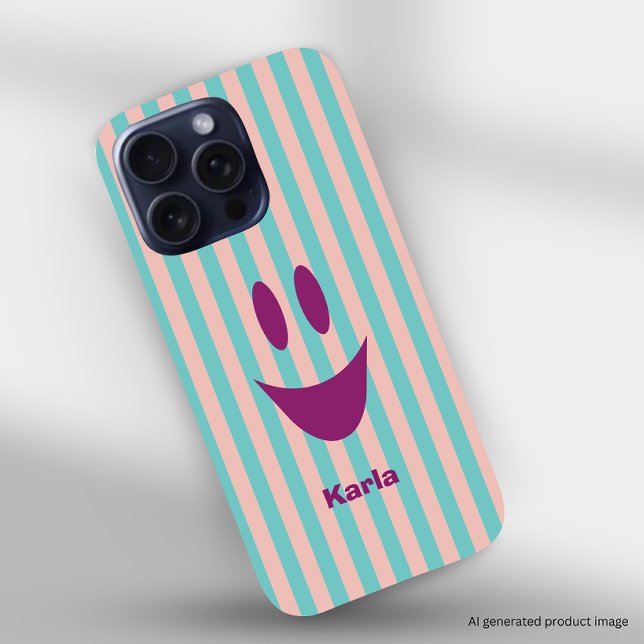 Funda Para iPhone Cara Sonriente Juguetona (Available for iPhone and Samsung devices)