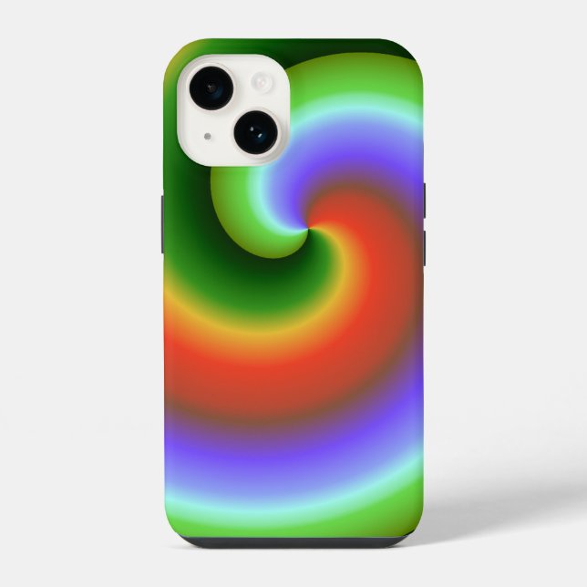 Funda Para iPhone Caracol de Concha Teñido (Reverso )