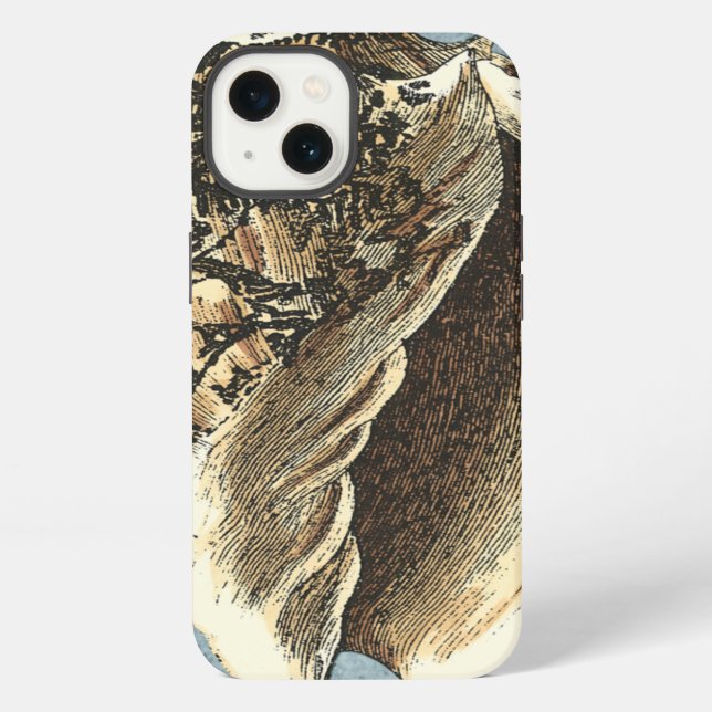 Funda Para iPhone Caracol de piedra (Reverso )