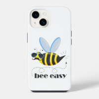 Carácter abeja con gafas de sol bigote Bee Easy