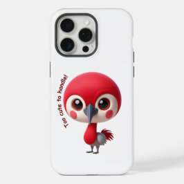 Carácter Adorable de pájaro rojo