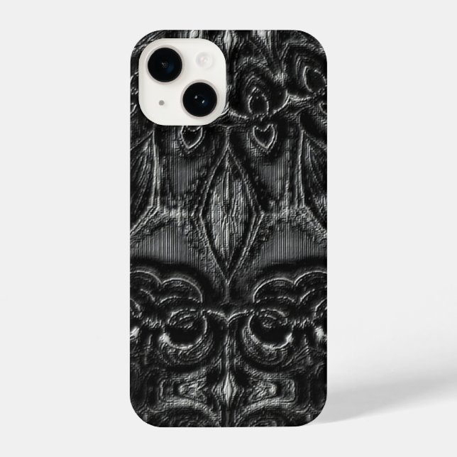 Funda Para iPhone Carbón Mandala (Reverso )