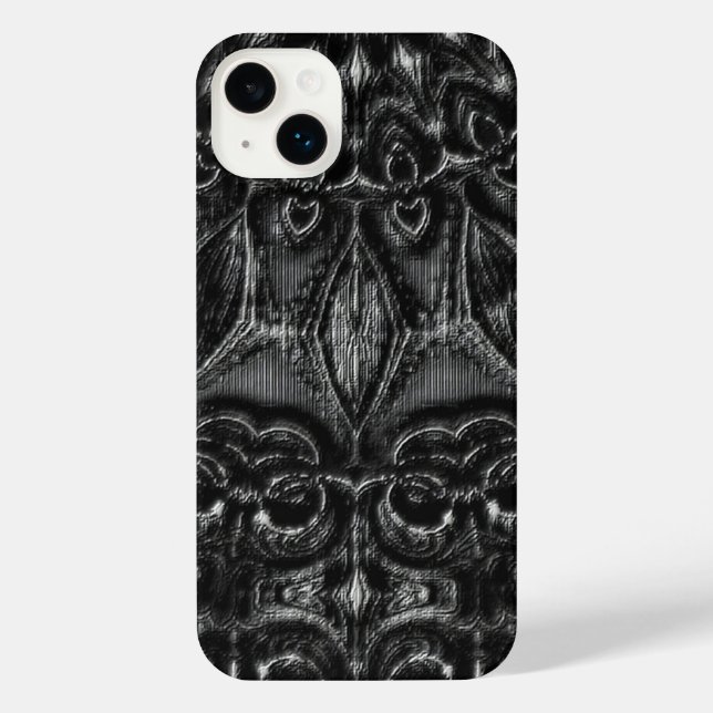 Funda Para iPhone Carbón Mandala (Reverso )