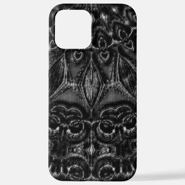 Funda Para iPhone Carbón Mandala (Reverso )
