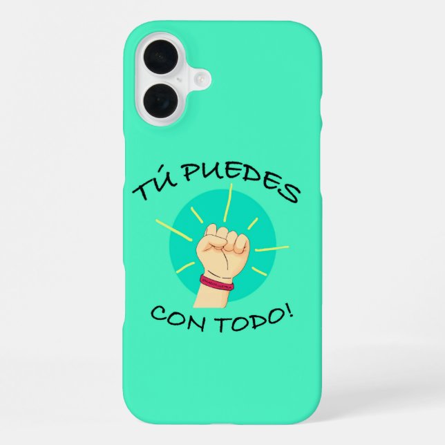 Funda Para iPhone carcasa tu puedes (Reverso )