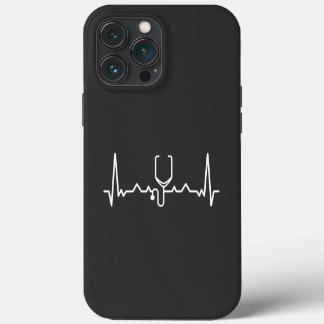 Funda Para iPhone 13 Pro Max Cardiólogo con ECG