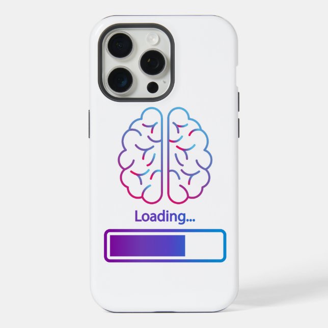 Funda Para iPhone carga cerebral (Reverso )