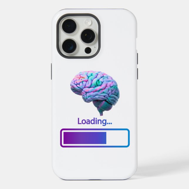 Funda Para iPhone carga cerebral (Reverso )