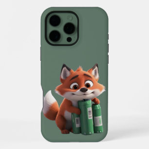 Funda Para iPhone 16 Pro Max Carga de energía de Fox