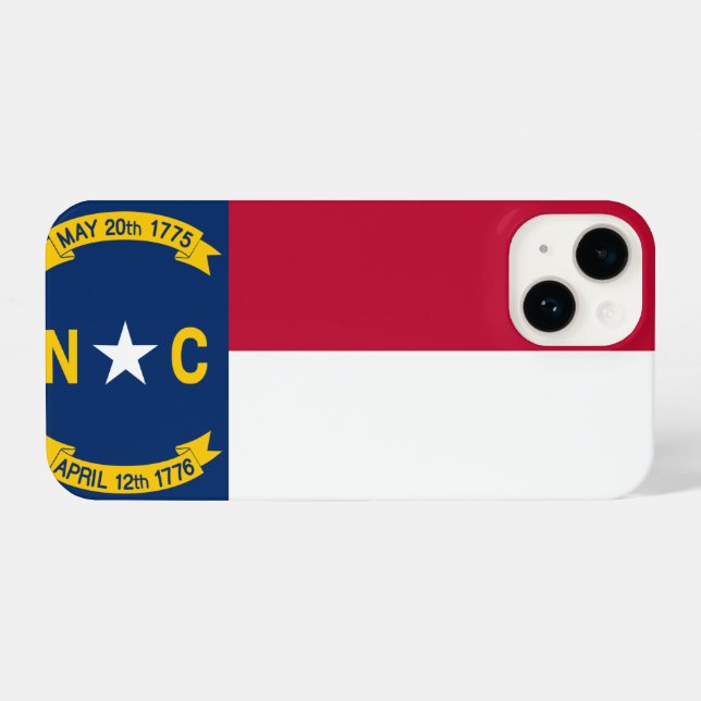 Funda Para iPhone Carolina del Norte (Reverso Horizontal)