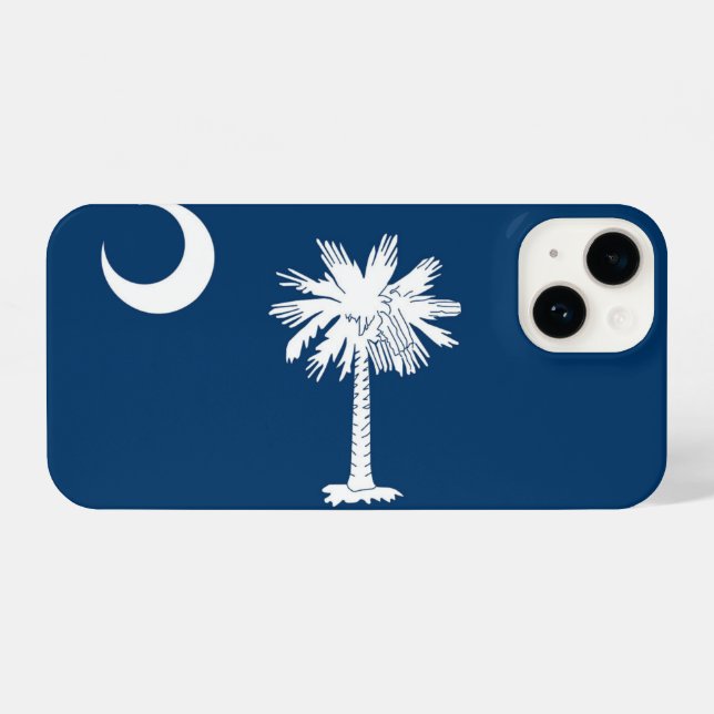 Funda Para iPhone Carolina del Sur (Reverso Horizontal)