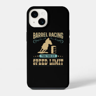 Funda Para iPhone 14 Carrera de Barriles Donde No Hay Límite de Velocid