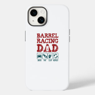 Funda Para iPhone 14 Carrera de Barriles Papá Conduce Paga Aplaude Repi