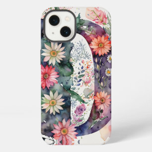 Carta Personalizada D Acuarela Floral Elegante