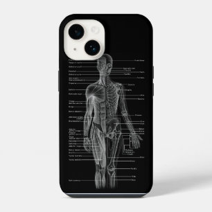Funda Para iPhone 14 Cartas Médicas de Anatomía Humana