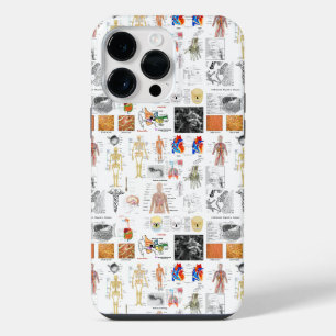 Funda Para iPhone 14 Pro Max Cartas Médicas de Anatomía Humana
