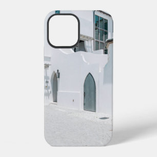 Funda Para iPhone 12 casa de concreto blanco
