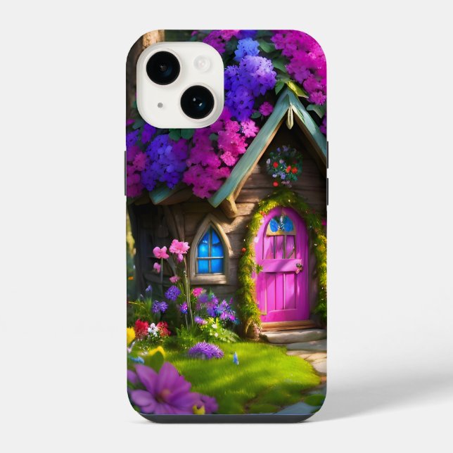 Funda Para iPhone Casa de Hadas (Reverso )