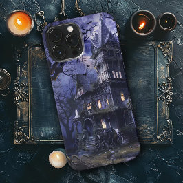 Funda Para iPhone 13 Pro Max Casa embrujada al atardecer