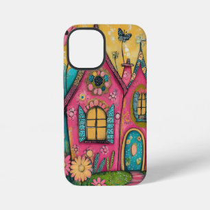 Funda Para iPhone 12 Mini Casas de Arte Popular Caprichosas