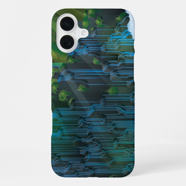 Funda Para iPhone Cascada (Reverso )