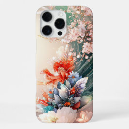 Funda Para iPhone 16 Pro Max Cascada floral encantada
