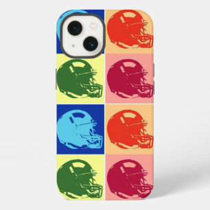 Casco de fútbol Pop Art de 4 colores