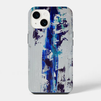Funda Para iPhone 14 Case Canvas Print Brise |Art abstrait contemporain