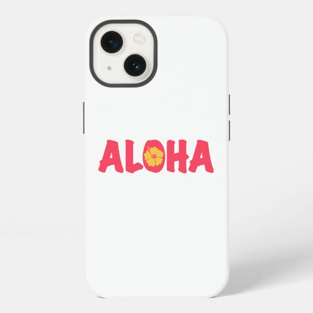 Funda para iPhone Case-Mate Aloha (Reverso )