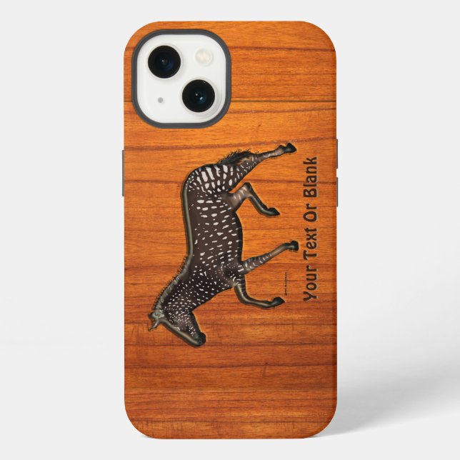 Funda para iPhone Case-Mate con cebra de lunares t (Reverso )