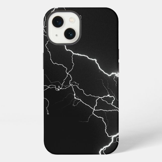 Funda para iPhone Case-Mate con efecto relámpago (Reverso )