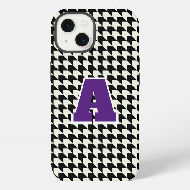 Funda para iPhone Case-Mate con monograma de dient (Reverso )
