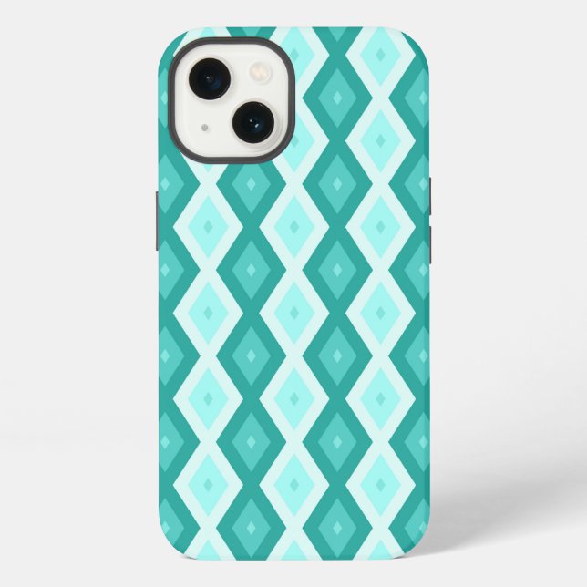 Funda para iPhone Case-Mate con patrón de diamante (Reverso )