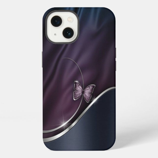Funda para iPhone Case-Mate con patrón de mariposa (Reverso )