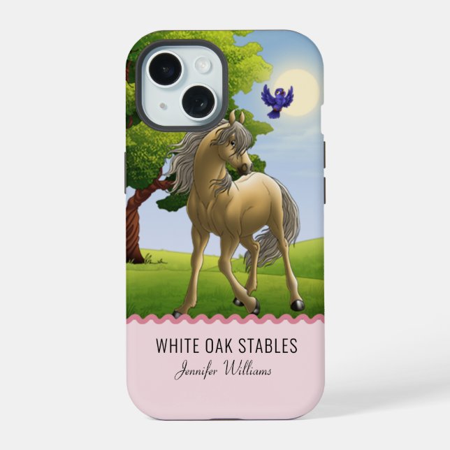 Funda para iPhone Case-Mate con poni de Dartmoor e (Reverso )