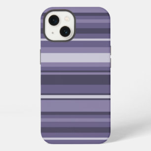 Funda para iPhone Case-Mate con rayas moradas Heat
