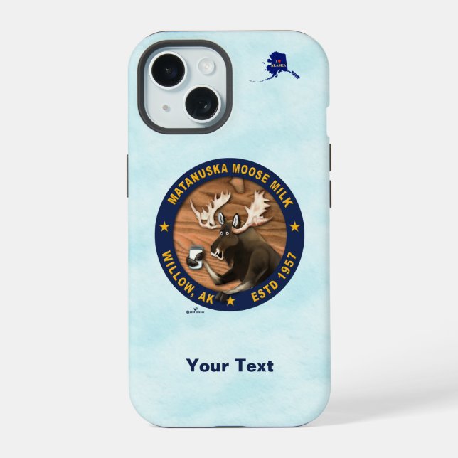 Funda para iPhone Case-Mate de Leche de Alce Matan (Reverso )