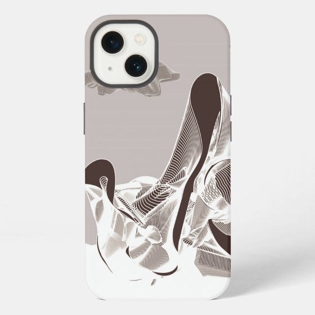 Funda para iPhone Case-Mate de Madre e Hijo (Reverso )