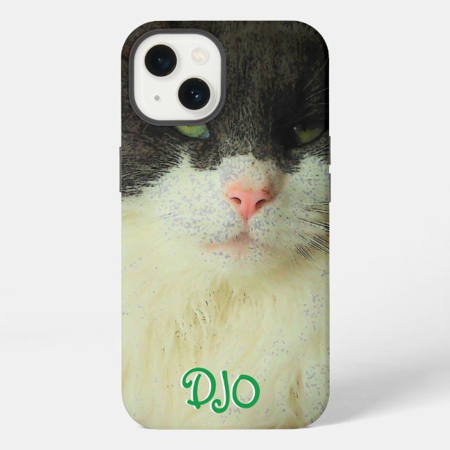 Funda para iPhone Case-Mate Gato de Ojos Verdes (Reverso )