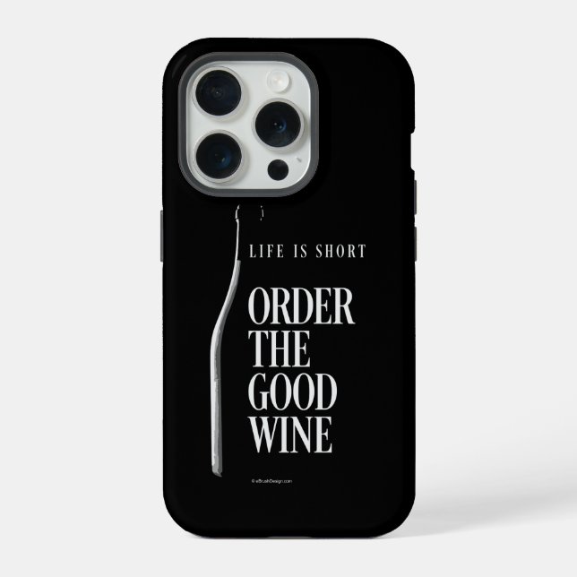 Funda para iPhone Case-Mate The Good Wine (Reverso )