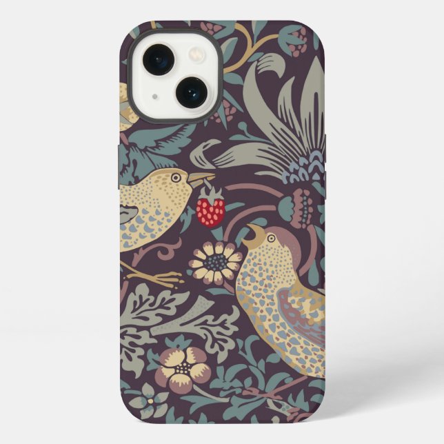 Funda para iPhone Case-Mate William Morris Strawbe (Reverso )