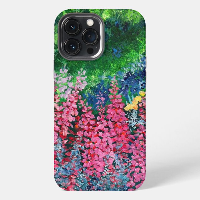 Funda Para iPhone Caso de iphone Alaskan Fireweed (Reverso )