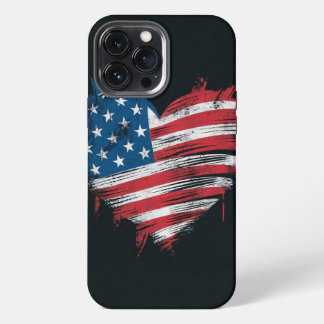 Funda Para iPhone 13 Pro Max caso de iphone con bandera de EE. UU.