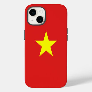Funda Para iPhone 14 Caso de iphone de estrella amarilla de bandera de 