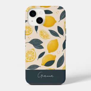Funda Para iPhone 14 Caso de teléfono de Lemons personalizado