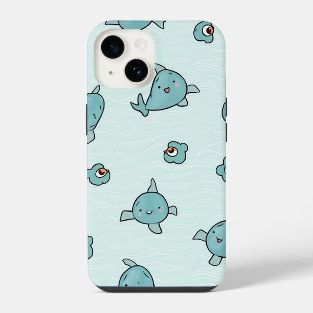 Funda Para iPhone caso de teléfono de verano (Reverso )