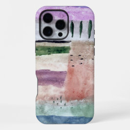 Funda Para iPhone 16 Pro Max CASO DE TELÉFONO - Paisaje con paletas"-Paul Klee