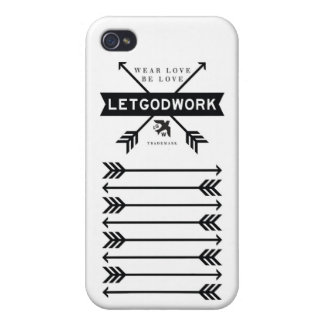Funda Para iPhone 4/4S Caso del iPhone 4 de las flechas de LETGOdwork