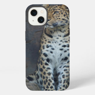 Caso del iPhone 6 del leopardo de Amur